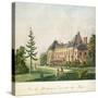 View of Malmaison from the Park, C.1790-1810-Antoine Pierre Mongin-Stretched Canvas