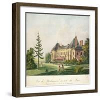 View of Malmaison from the Park, C.1790-1810-Antoine Pierre Mongin-Framed Giclee Print