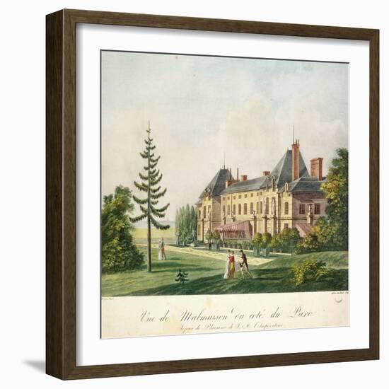 View of Malmaison from the Park, C.1790-1810-Antoine Pierre Mongin-Framed Giclee Print