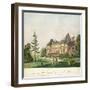 View of Malmaison from the Park, C.1790-1810-Antoine Pierre Mongin-Framed Giclee Print