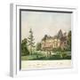 View of Malmaison from the Park, C.1790-1810-Antoine Pierre Mongin-Framed Giclee Print