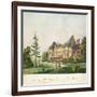 View of Malmaison from the Park, C.1790-1810-Antoine Pierre Mongin-Framed Giclee Print