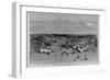 View of Malta and Fortifications, in the Mediterranean.-null-Framed Giclee Print