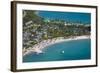 View of Mamora Bay and St. James Club-Frank Fell-Framed Photographic Print