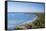 View of Mana Island, Mamanuca Islands, Fiji, South Pacific, Pacific-Ian Trower-Framed Stretched Canvas