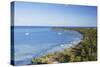 View of Mana Island, Mamanuca Islands, Fiji, South Pacific, Pacific-Ian Trower-Stretched Canvas