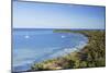 View of Mana Island, Mamanuca Islands, Fiji, South Pacific, Pacific-Ian Trower-Mounted Photographic Print