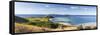 View of Mana Island, Mamanuca Islands, Fiji-Ian Trower-Framed Stretched Canvas