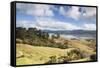 View of Manaia Harbour and Farmland-Ian-Framed Stretched Canvas