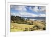 View of Manaia Harbour and Farmland-Ian-Framed Photographic Print