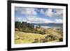 View of Manaia Harbour and Farmland-Ian-Framed Photographic Print