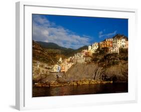 View of Manarola, Cinque Terre, Italy-Alison Jones-Framed Photographic Print