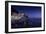 View of Manarola on a Starry Night, La Spezia, Liguria, Northern Italy-null-Framed Photographic Print
