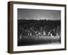 View of Manhattan above Queens Cemetery-null-Framed Photographic Print