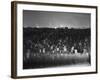 View of Manhattan above Queens Cemetery-null-Framed Photographic Print