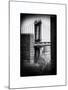 View of Manhattan Bridge in Winter-Philippe Hugonnard-Mounted Photographic Print