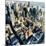 View of Manhattan from the Empire State Building, New York City, USA-phbcz-Mounted Photographic Print