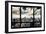 View of Manhattan, New York from Window-Steve Kelley-Framed Photographic Print