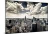 View of Manhattan, New York-Steve Kelley-Mounted Premium Photographic Print