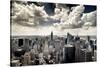 View of Manhattan, New York-Steve Kelley-Stretched Canvas