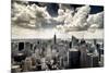 View of Manhattan, New York-Steve Kelley-Mounted Photographic Print