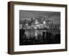 View of Manhattan Skyline from Brooklyn-Bettmann-Framed Photographic Print