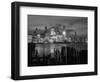 View of Manhattan Skyline from Brooklyn-Bettmann-Framed Photographic Print