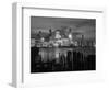 View of Manhattan Skyline from Brooklyn-Bettmann-Framed Photographic Print