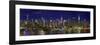 View of Manhattan skyline, New York City, New York State, USA-Panoramic Images-Framed Photographic Print