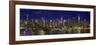 View of Manhattan skyline, New York City, New York State, USA-Panoramic Images-Framed Photographic Print