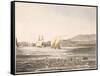 View of Manila, Philippines, 1826-Ludwig Choris-Framed Stretched Canvas