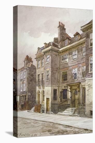 View of Mansell Street, London, 1886-John Crowther-Stretched Canvas