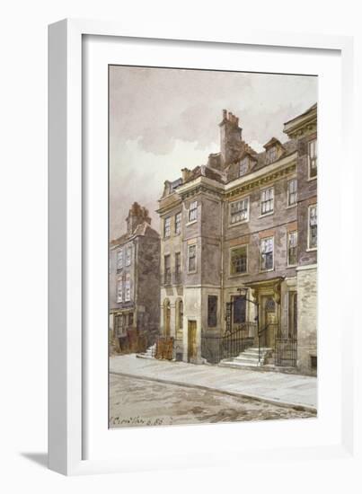 View of Mansell Street, London, 1886-John Crowther-Framed Giclee Print