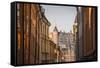 View of Mariaberget from historic Gamla Stan in Stockholm, Sweden, Scandinavia, Europe-Jon Reaves-Framed Stretched Canvas