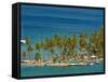 View of Marigot Bay, St. Lucia, Windward Islands, West Indies, Caribbean, Central America-null-Framed Stretched Canvas