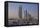 View of Marina and City Skyline, Abu Dhabi, United Arab Emirates, Middle East-Jane Sweeney-Framed Stretched Canvas