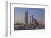 View of Marina and City Skyline, Abu Dhabi, United Arab Emirates, Middle East-Jane Sweeney-Framed Photographic Print