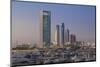 View of Marina and City Skyline, Abu Dhabi, United Arab Emirates, Middle East-Jane Sweeney-Mounted Photographic Print