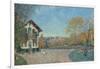 View of Marly-le-Roi from Coeur-Volant, 1876-Alfred Sisley-Framed Giclee Print