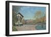 View of Marly-le-Roi from Coeur-Volant, 1876-Alfred Sisley-Framed Giclee Print