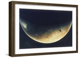 View of Mars, August 1976-null-Framed Giclee Print