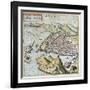 View of Marseille in the 16th Century-Franz Hogenberg-Framed Giclee Print