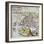 View of Marseille in the 16th Century-Franz Hogenberg-Framed Giclee Print