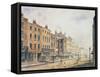 View of Marylebone High Street, 1848-Charles Bigot-Framed Stretched Canvas