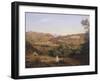 View of Massa, 1843-Antonio Fontanesi-Framed Giclee Print