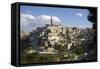 View of Matera from the Church, Matera, Basilicata, Italy, Europe-Olivier Goujon-Framed Stretched Canvas