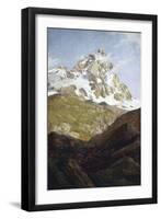 View of Matterhorn-Lorenzo Delleani-Framed Giclee Print