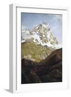View of Matterhorn-Lorenzo Delleani-Framed Giclee Print