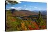 View of McKenzie Pond from Mount Baker, Adirondack Mountains State Park, New York State, USA-null-Stretched Canvas