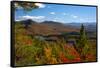 View of McKenzie Pond from Mount Baker, Adirondack Mountains State Park, New York State, USA-null-Framed Stretched Canvas